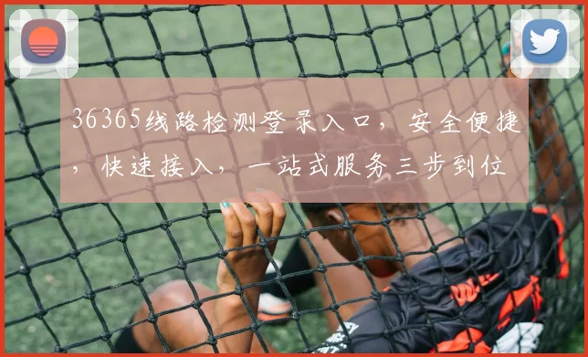 36365线路检测登录入口，安全便捷，快速接入，一站式服务三步到位，体验非凡